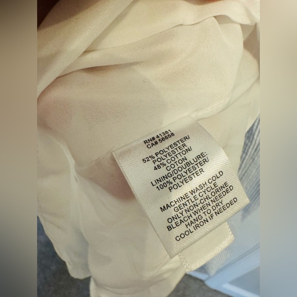 Ralph Lauren Striped Flared Dress Size 16 - Picture 11 of 14